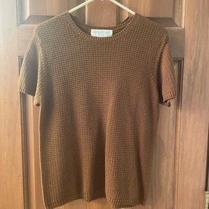 Jones New York short sleeve sweater size M